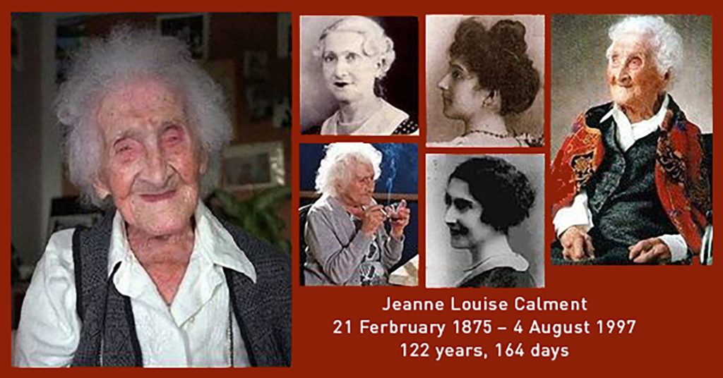 Jeanne Louise Calment, verdens eldste person